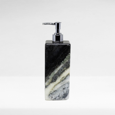 Porta Sabonete Slim Mármore Branco Moura Exótico